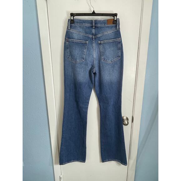 BDG Urban Outfitter Jeans Size 26 High Rise Stretch Flare Leg Distressed Hippie - Picture 4 of 7